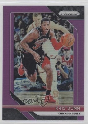 2018-19 Panini Prizm Purple Prizm 60/75 Kris Dunn #90 eq1