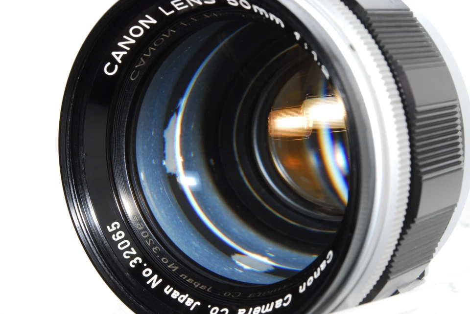 [C Normal] Canon 50mm f/1.2 MF Rangefinder Lens for Leica L39 Screw JAPAN 9641 - Image 4 of 4