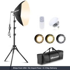 UBeesize Softbox Photography Lighting Kit, 20'' x 20'' Professional Softbox Ligh