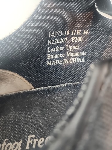 Barefoot Freedom MaryJane Damenschuhe schwarz Leder Größe US 11W (14373-19) - Bild 9 von 9