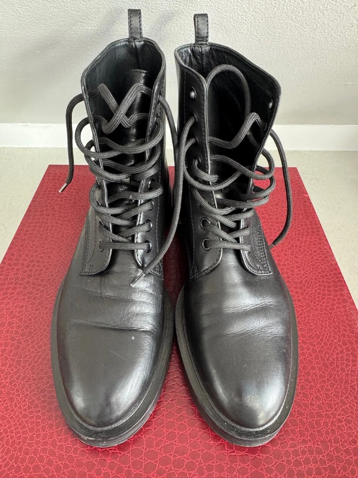 tamara mellon black lace up ankle boots standard ankle 35-calfskin women 38 - Image 3 of 4