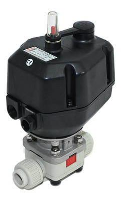 Gemü 88072543 693 15D 771 4L2 DN15 Motorized Diaphragm Valve 230V Neu geöffnet