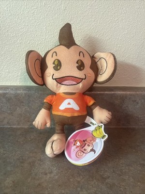 AiAi - Super Monkey Ball Game Stuffed Animal Plush Toy 9  NEW!