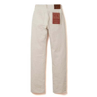 Studio D'Artisan SD-1001E GL3 Ecru Regular Straight 15oz Selvedge Jeans 32 36