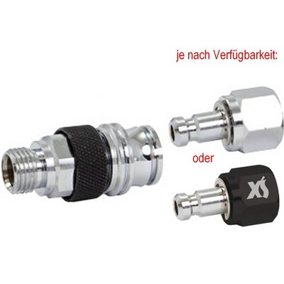 SF-1 TopDeal: Atemregler 2. Stufe 9/16: Quick Disconnect Set male & female Seite