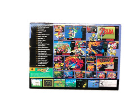 AWESOME  SNES Super Nintendo Classic Mini Super Entertainment System 21 Games