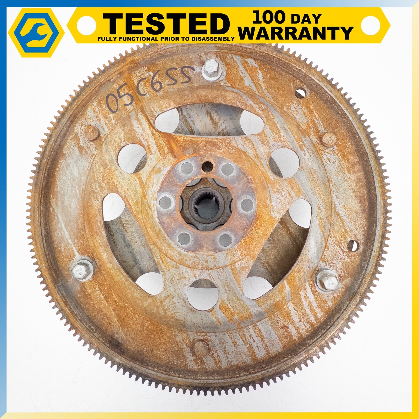 2005 CHEVROLET CORVETTE C6 6.0L LS2 V8 ENGINE MOTOR FLYWHEEL FLEX PLATE OEM