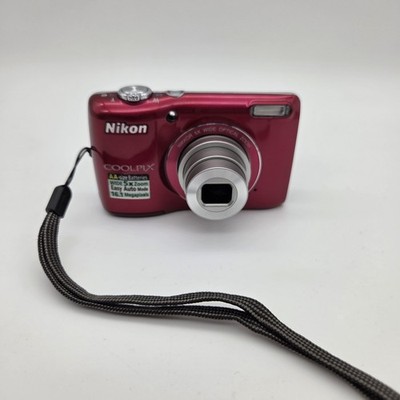 Nikon COOLPIX L26 Point & Shoot Digital Camera 16.1MP Wide 5x Zoom