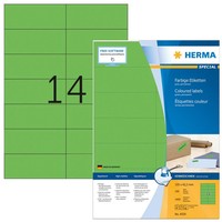 1 Bis 28X Herma Universal-Etiketten Special, 105 X 42,3 Mm, GrüN Bis 22% Rabatt