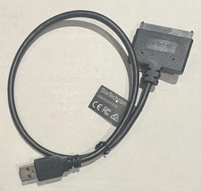 StarTech USB 3.0 to 2.5" SATA III Hard Drive Adapter Cable w/ UASP USB3S2SAT3CB