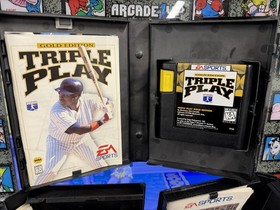 Sega Genesis 5 Lot: Madden + NHL 94 + Triple Play + World Series + Super Hang-On