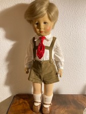 Käthe Kruse Puppe Fritzel 47cm blond
