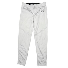 Under Armour Baseball Youth Medium M Ankle Length Light Gray Baseball Pants