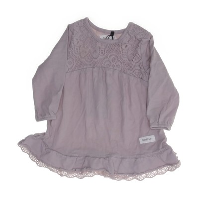 Newbie by KappAhl, Kleid, Größe: 62, Grau, Baumwolle, Mädchen #HF5