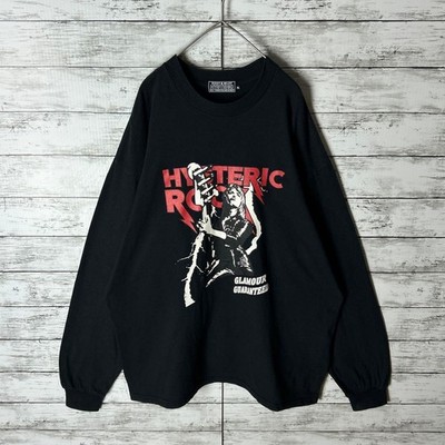Hysteric Glamour HYS Girl Guitar Long Sleeve T-Shirt Black XL