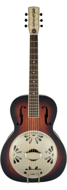 Gretsch G9241 Alligator Round Neck Resonator Acoustic Electric Guitar