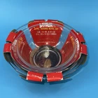 Vintage Pyrex NOS Nesting Mixing Bowl 322 Clear Glass - 1 Qt & 1.5 Qt