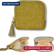 Small Travel Jewelry Case, Soft Velvet Organizer Pouch for Bangles, Bracelets, l