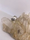 Vintage Sterling Silver Basket Weave Ring Size 9