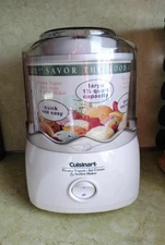 Cuisinart ICE-20 Ice Cream Frozen Yogurt Sorbet Maker 1-1/2 Quart NWOB