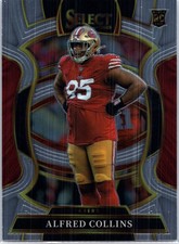2025 Panini Select #17 Alfred Collins San Francisco 49ers