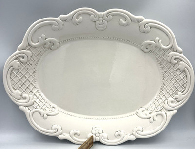 The Cellar Serving Platter 18x12'' Macy's Numbered 2001