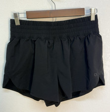 GapFit Shorts S Black High Rise Lined Athletic Running Elastic Waist NWOT