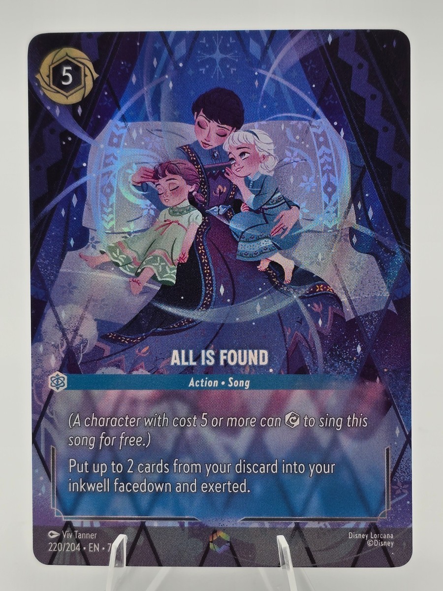 Disney Lorcana All Is Found Enchanted 220/204 Archazia's Island Holo | eBay