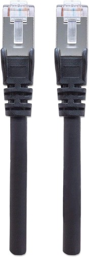 Intellinet Network Patch Cable, Cat6A, 0.25m, Black, Copper, S/FTP, LSOH / LSZH, - 第 2/4 張圖片