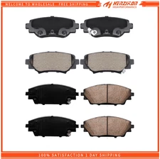 Front & Rear Ceramic Brake Pads for 2014-18 Mazda 3 Sport Japan Mode