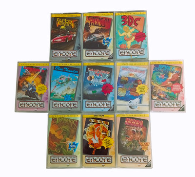 Spectrum Spiele Konvolut 11 Spiele Neu NOS
