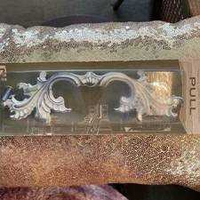 Vintage French Provincial/ Country Drawer Pull In Box 2 Screws National Lock