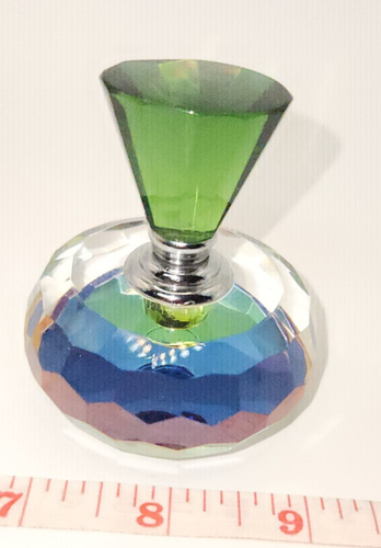 Crystal Vintage Style Refillable Perfume Atomizer Bottle Multicolor - Picture 5 of 7