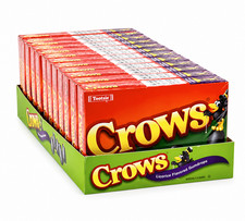 Crows Licorice Flavored Gumdrops 6.5 Ounce Box - 12 / Case