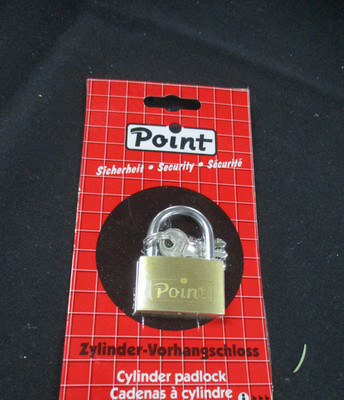 Point Zylinder- Vorhangschloss Schloss 50040 OVP neu!!