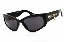 Moschino MOS158/S Black Grey Sunglasses Gold ...