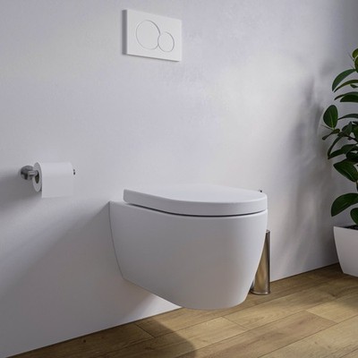 Bernstein Wand-WC Hänge-WC Spülrandlos Inkl. Softclose-Deckel Nano NT2038
