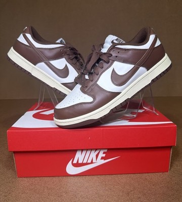 Nike Dunk Low w Box Cocoa Wow Brown White Sneaker Used VGC Women s 10.5 Men s 9!