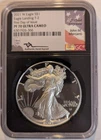 2021 W PF 70 ULTRA CAMEO American Silver Eagle Type 2 NGC FDOI Mercanti Signed