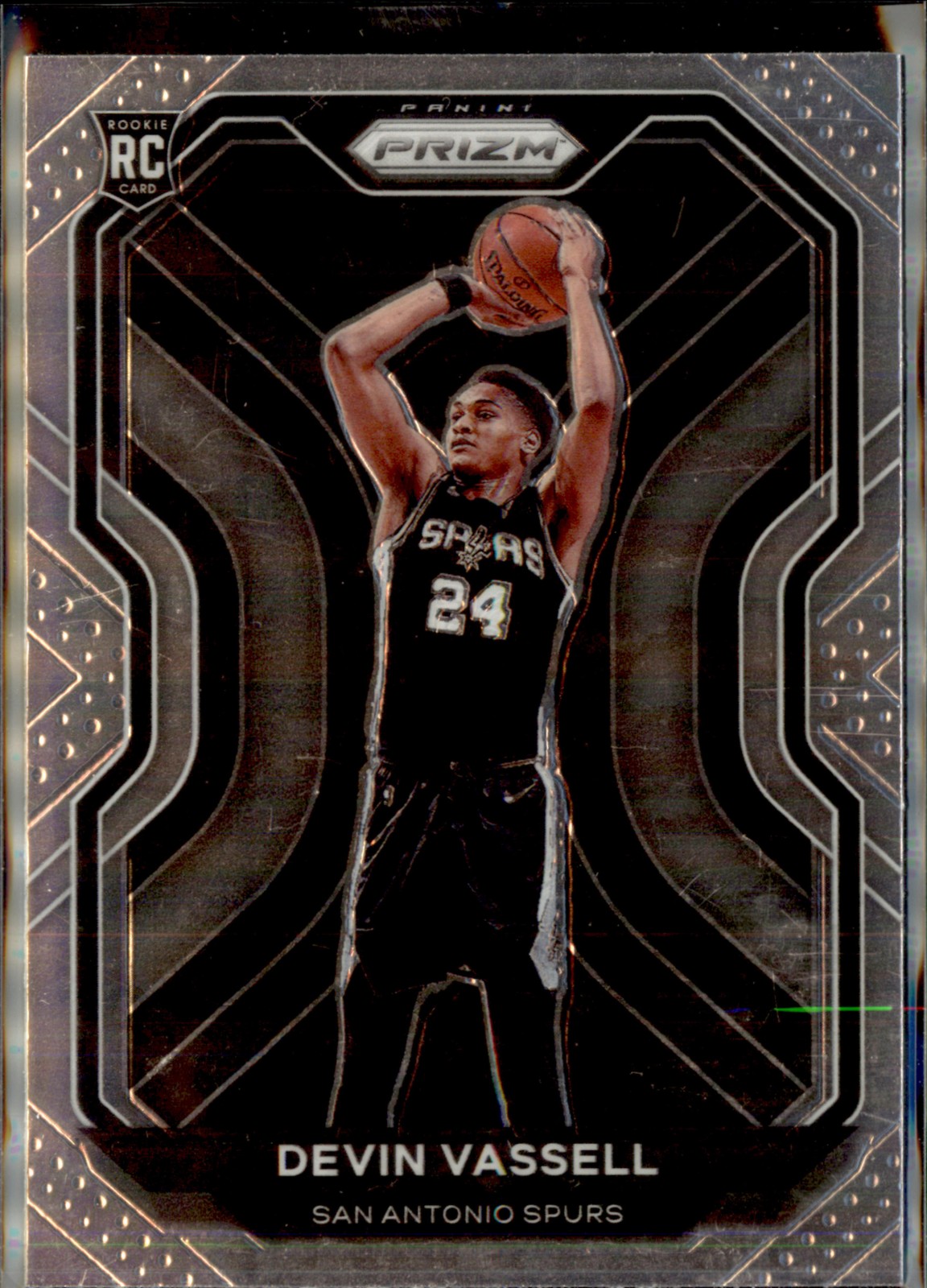 2020-21 Panini Prizm #252 Devin Vassell Green Prizms 3 4 A