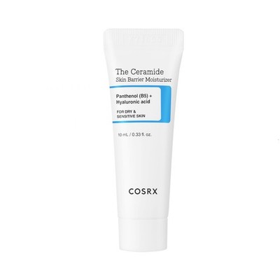 COSRX Mini Ceramide Skin Barrier Moisturizer 0.34 Fl Oz (Pack of 1), White 