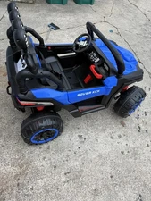 12V Kids UTV Rover Ride-On Car with LED Lights and Safety Belt