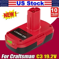 For Craftsman C3 Diehard XCP Lithium 19.2V Battery 11375 130279005 PP2030 35702