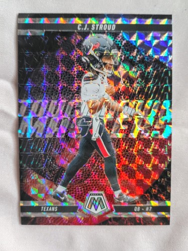C.J. Stroud #11 Touchdown Masters Prizm 2025 Panini Mosaic NFL Texans NM