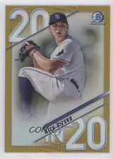 2020 Bowman Draft 20 in '20 Gold Refractor 39/50 Nick Bitsko #20IN20-NB s5j