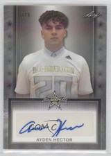 2020 Leaf Metal US Army All-American Bowl Tour 3/6 Ayden Hector Auto 1m1a
