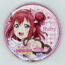BadgesPins Character Ruby Kurosawa Zodiac Edition "Love Live! Sunshine!! School