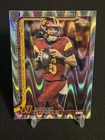2025 Topps Chrome Jayden Daniels Ray Wave Refractor #295 Washington Commanders