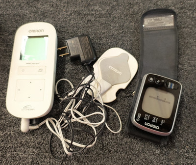 Lot of 2 | Omron Electro Therapy Heat Plus Bo Monitor | Used , A4