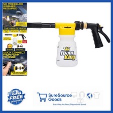Foam King Car Wash Sprayer - Fits All Garden Hoses, Scratch Free Cleaning Tool